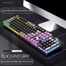 USB Wired Luminous Gaming Keyboard – Ideal for Home & Office Use