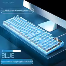 USB Wired Luminous Gaming Keyboard – Ideal for Home & Office Use
